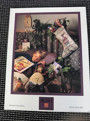 Peter's Stocking by Shepherds Bush Counted Cross Stitch Pattern Christmas Santa - Image 1 of 2