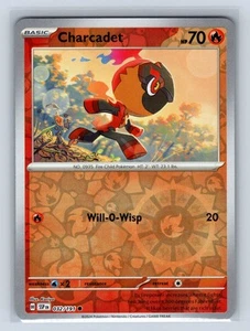 Charcadet 032/191 Reverse Holo SV08: Surging Sparks NM Pokemon TCG Card - Picture 1 of 2