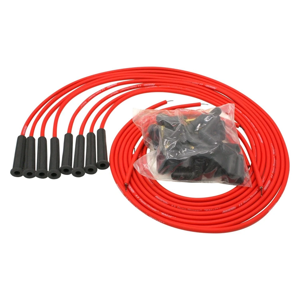 Spark Plug Wire Set Flame Thrower MAGx2 Custom Spark Plug Wire Set Universal for Foto 1 de 1