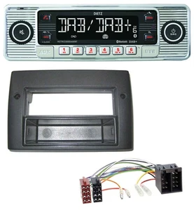 Dietz Bluetooth MP3 DAB USB Autoradio für Fiat Stilo 192 01-08 Profiversion Abla - Bild 1 von 9