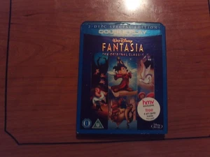 FANTASIA DISNEY DVD BLUE RAY SPECIAL EDITION DOUBLE PLAY 2-DISC CLASSIC NUMBER 3 - Bild 1 von 2