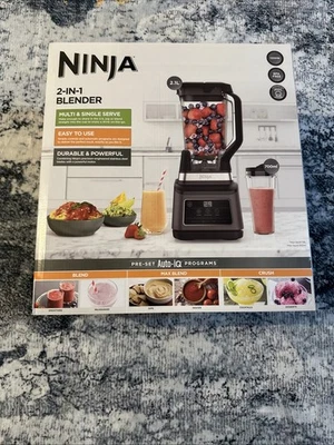 Ninja 2-in-1 Blender with 3 Automatic Programs; Blend, Max Blend, Crush, and 4 M - Image 1 of 3