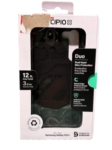 Incipio Duo Case for Samsung Galaxy S23+ – Black – New Open Box – 12ft Drop Test - Picture 1 of 3