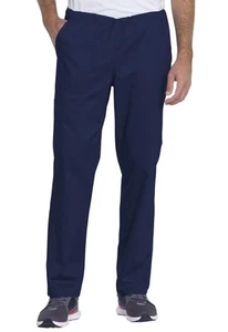 Men & Women Scrubs Pant Mid Rise Straight Leg Plus Size GD120S, 2XL Short, Navy - Picture 1 of 6