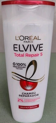 Champú L'Oreal Elvive Total Repair 5 380 ml 12,8 oz caducidad 09/2026 Foto 1 de 3