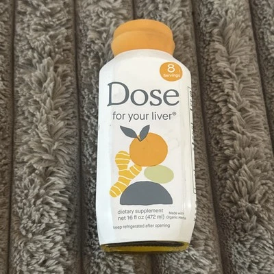 НОВЫЙ И ЗАПЕЧАТАННЫЙ! Доза для вашей печени - 16 унций диетическая добавка 02/27 - Изображение 1 из 3