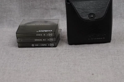 Cokin filter set Star 8   056 Gradual B2 A 123  Coef +3 Sepia A 105 - Image 1 of 4