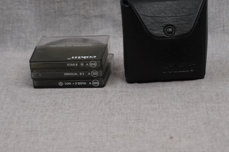 Cokin filter set Star 8   056 Gradual B2 A 123  Coef +3 Sepia A 105 - Image 1 of 4