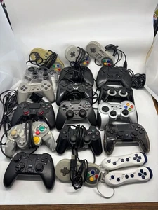 Switch/PS/Retro/USB Controllers Bulk Lot – Untested Junk For Parts - Picture 1 of 1