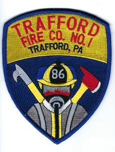 Trafford (Westmoreland County) PA Pennsylvania Fire Company No. 1 Sta. 86 patch - Bild 1 von 1