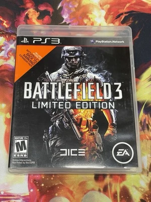 Sony Playstation 3 PS3 Battlefield 3 Limited Edition Game 2011 Complete CIB - Image 1 of 3