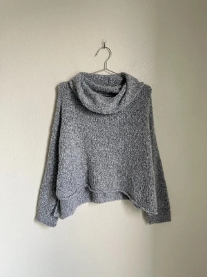 Free People BFF Cowl Neck Sweater in Gray Size XS - Image 1 of 4