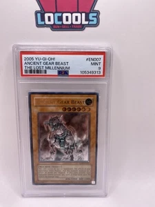 2005 Yu-Gi-Oh!  Ancient Gear Beast - TLM-EN007 Ultimate Rare PSA 9 Mint - Picture 1 of 2