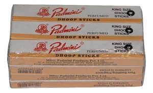 2 X Padmini King Size Dhoop Sticks 2 pack of 12 Boxes / Total 24 Boxes - Picture 1 of 3