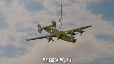 RAF Royal Air Force  B-24D Liberator WWII Christmas Ornament Airplane B24 B 24 - Image 1 of 4