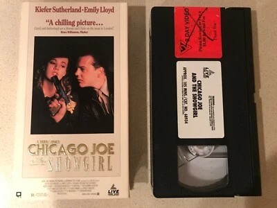 Chicago Joe and the Showgirl (VHS, 1990) Kiefer Sutherland, Emily Lloyd  Foto 1 de 3