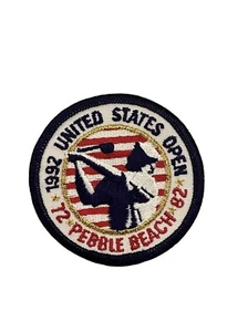 Vintage 1992 Pebble Beach United States Open Round Golf Course Patch California - Picture 1 of 3