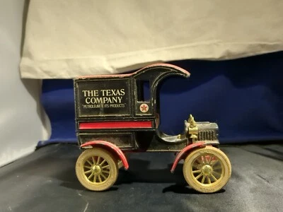 Ertl Texaco The Texas Company 1905 Ford's First Delivery Car Diecast Coin Bank Foto 1 de 4