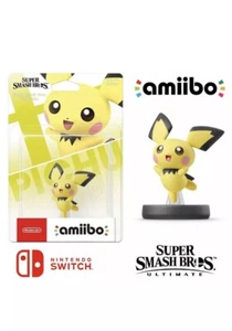 NEU Nintendo 3DS Wii U Amiibo Pokémon Figur Pichu Super Smash Bros Offiziell USA - Bild 1 von 7