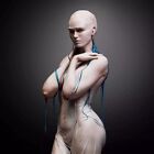 1/9 resin figures bust Shower Woman Unassembled Unpainted