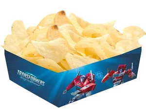 Transformers Party Food Paper Snack Trays (Pack of 12) - Picture 1 of 1