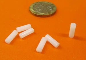 Delrin Acetal Dowel Pins 1/8" Dia x 3/8" Length, 200 Pieces - Picture 1 of 10