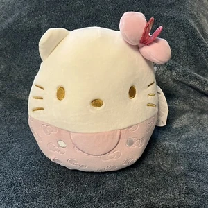 Original Squishmallows 8 Zoll Sanrio Hello Kitty 50. Jubiläum Plüsch - Bild 1 von 13