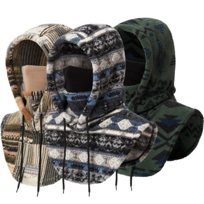 Windproof Balaclava Fleece Hood for Hunting Ski Full Face Mask for Cold Weather - Image 1 of 4