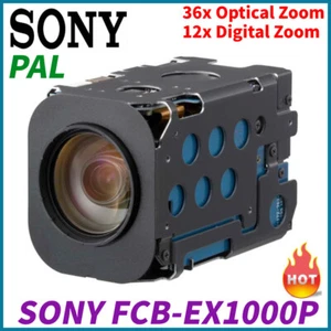 Sony FCB-EX1000P PAL 36x Optischer Zoom mit 12x Digitalzoom Farbkamera Modul - Picture 1 of 4
