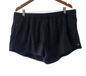 Old Navy Black Quick Dry 3" Inseam Running Athletic Shorts Womens XL New NWT - Picture 1 of 7