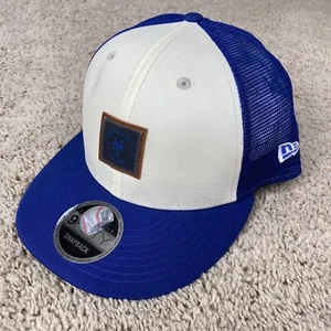 New York Mets New Era 9Fifty OTC Hat White Front Low Profile Snapback Cap NWT - Picture 1 of 10