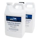 Table Top Epoxy Resin 1 Gallon Kit Crystal Clear Coating Casting Resin Bar Tops