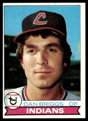 1979 Topps Dan Briggs Cleveland Indians #77 - Image 1 of 2