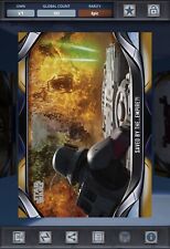 SAVED BY THE EMPIRE-EPIC GOLD-MANDALORIAN SERIES 2-TOPPS STAR WARS CARD TRADER