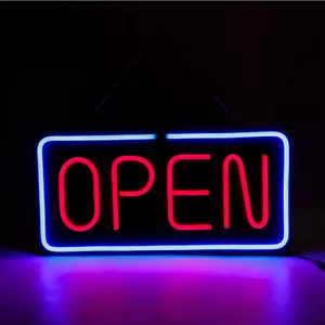 Large LED Open Sign Bright Neon Light for Restaurant Bar Pub Store Shop Business - Picture 1 of 20