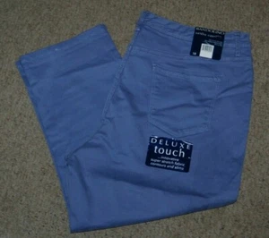 NWT Bandolino Purple Selene Skinny Fit Deluxe Touch Below Waist Capri Pants 18 - Picture 1 of 5