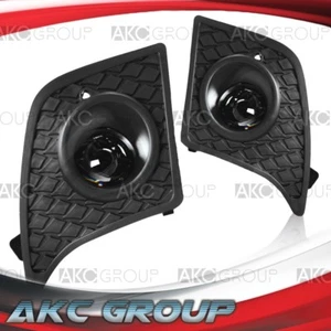 Cobra Tek For 13-15 Lexus IS250 IS350 Clear Lens Black Housing Fog Lights Lamps - Picture 1 of 4