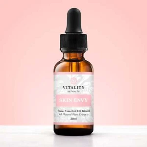 Official! VITALITY EXTRACTS "SKIN ENVY" Therapeutic Grade Essential Oils 30 ML - Picture 1 of 2