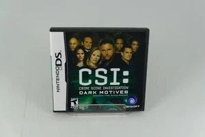 CSI: Crime Scene Investigation - Dark Motives (Nintendo DS, 2007) - Picture 1 of 3