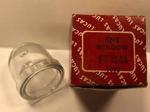 HUMBER HAWK, IMPERIAL, SUPER SNIPE — LUCAS L762 BOOT LAMP WINDOW — GLASS CAP - Picture 1 of 14