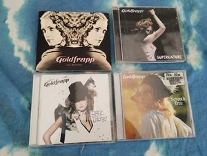 GOLDFRAPP 4 CD JOBLOT/Bundle Black Cherry, Supernature, Seventh Tree, Felt Mount - Bild 1 von 2