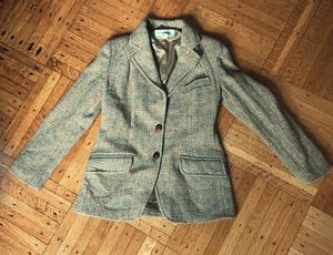 Vintage Tweed Blazer For Teen or Petite Woman - Teen Chips - Made in USA - Picture 1 of 3