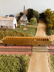 HO Brass Palace Car Co. Milwaukee Road # 57 Super Dome. Unpainted. IOB. - Picture 1 of 8