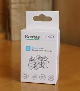 Batería de litio recargable de repuesto compatible con Olympus Li-80B - Imagen 1 de 3