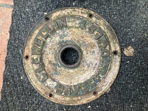 llewellyn Haverfordwest Butterdose Gusseisen obere Abdeckung - Bild 1 von 3