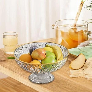 Fruit Bowl Kitchen Strainer Bowl Decorative Food Storage Dish Container Veggies - Picture 1 of 13