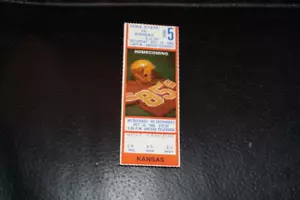 1985 KANSAS KU AT IOWA STATE FOOTBALL TICKET STUB - Bild 1 von 2