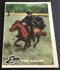 R712-5 1958 Topps Zorro Trading Card #29 Full Gallop  EX
