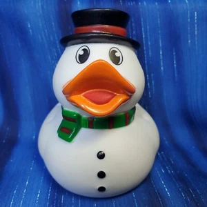Weihnachten Schneemann Gummiente 3" von RINovelty NEU - Bild 1 von 7