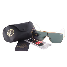 RAY-BAN Wings II Gold RB3697 9050/71 140 Luxus Designer Sonnenbrille OP: 190 €